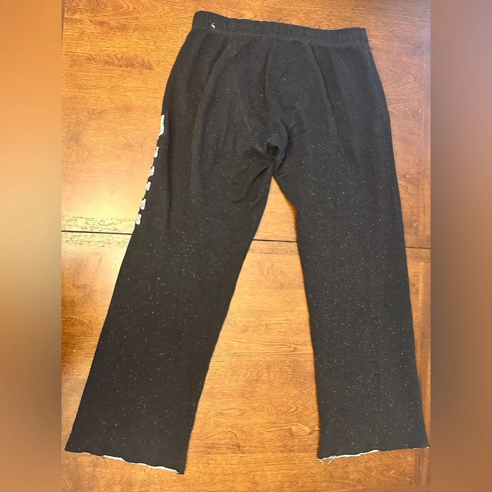Black PINK Sweatpants with White Logo - Picture 2 of 5